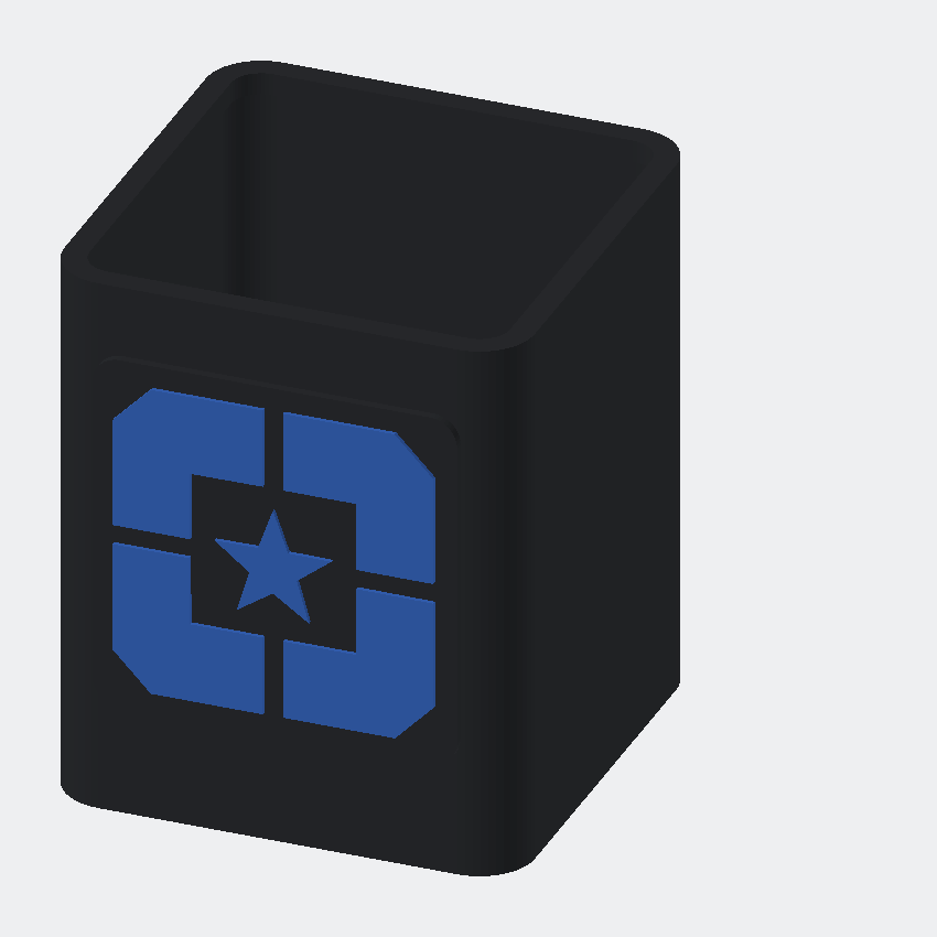 Lonestar Pen & Pencil Holder product rendering