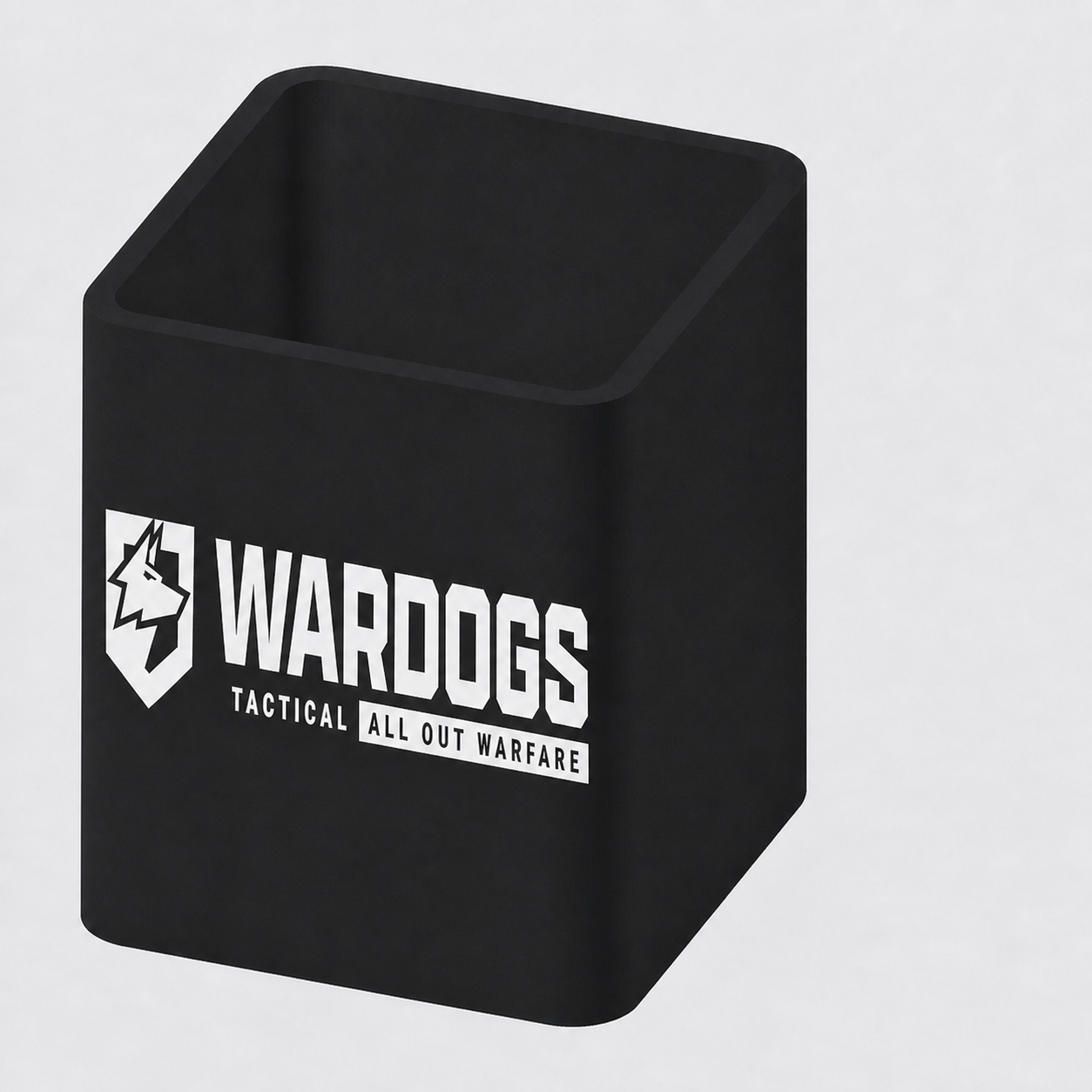 WarDogs Full Tagline Pen & Pencil Holder product rendering